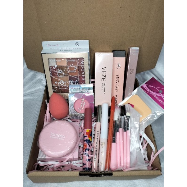 COD Set Paket Kosmetik Make up 11in1 7in1 Perawatan Kecantikan Wajah Cosmetik Makeup Murah Lengkap Komplit