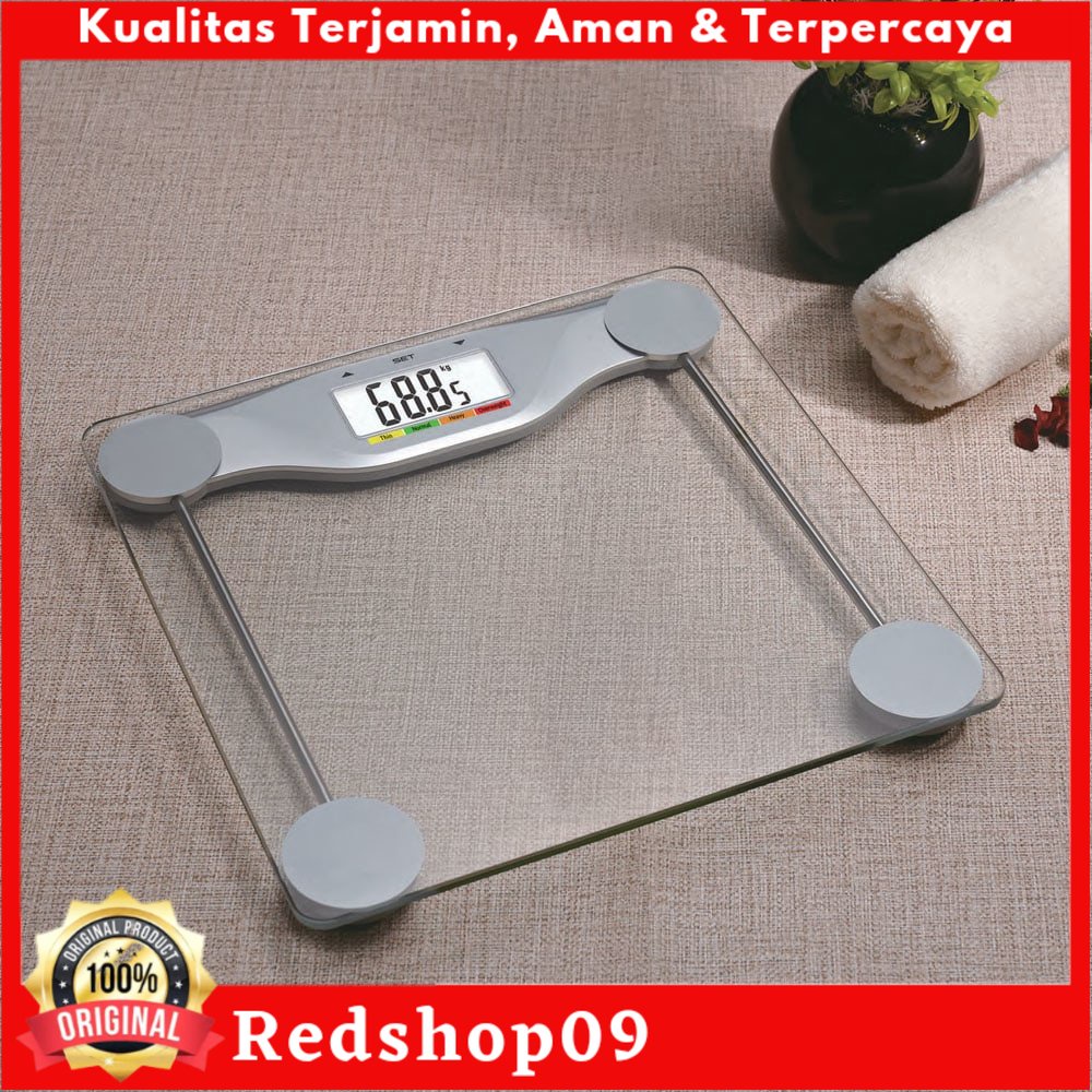 Kris Timbangan Badan Digital - Transparan/timbangan/timbangan badan