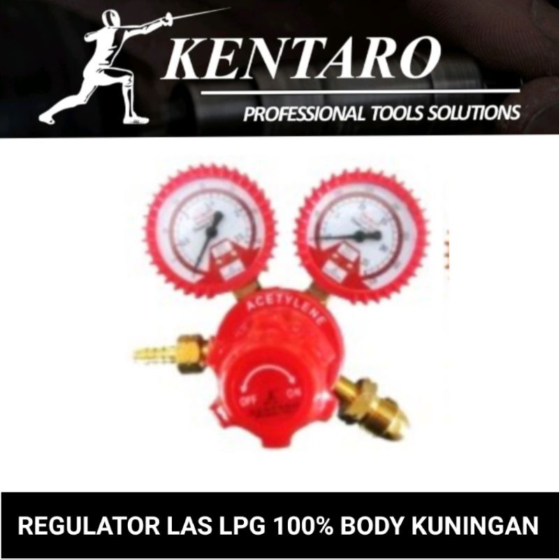 regulator las anti bocor heavy duty 100% body Kuningan kentaro japan quality