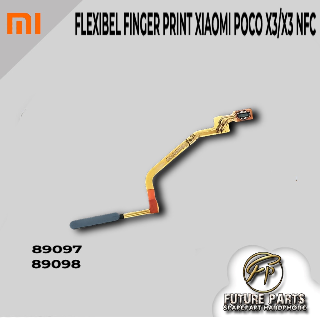 FLEXIBEL FINGERPRINT POCO X3/X3 NFC BLACK