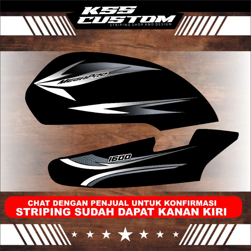 striping mp hiu - stiker les striping megapro hiu racing megapro herex