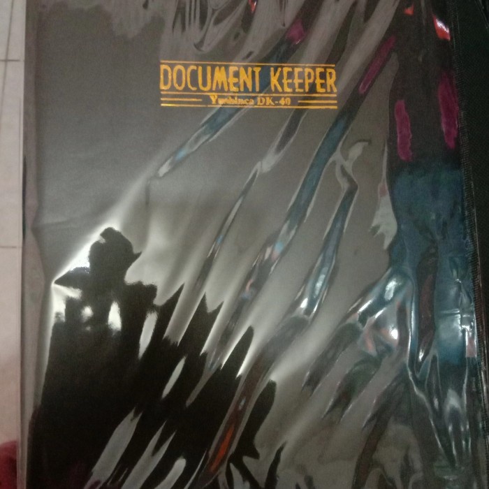 

✨NEW✨ - dokumen keeper 40/clear holder/map resleting anti air free ballpoint - Hitam
