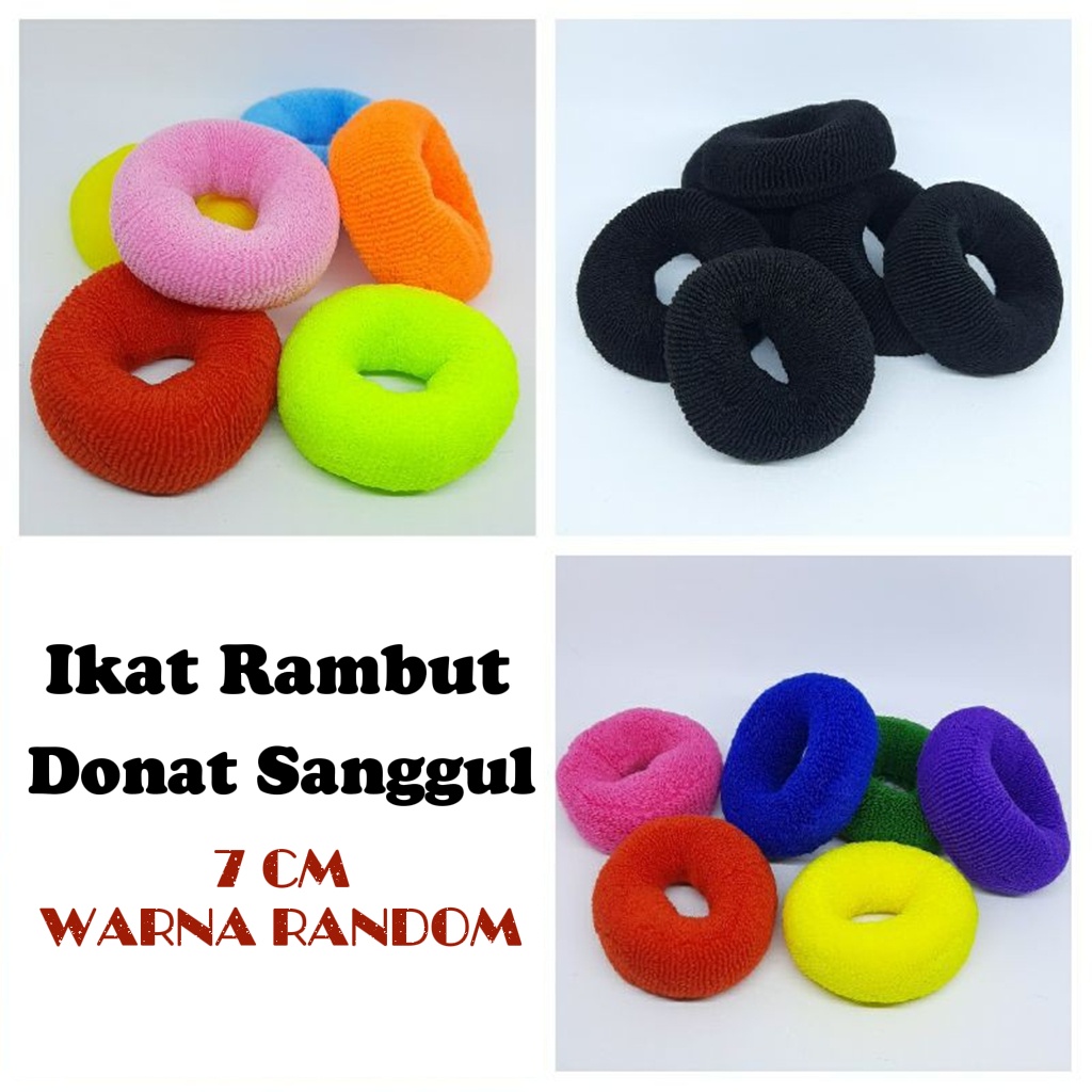 Hair Bund Donat Ikat Rambut Sanggul Rambut Cepol