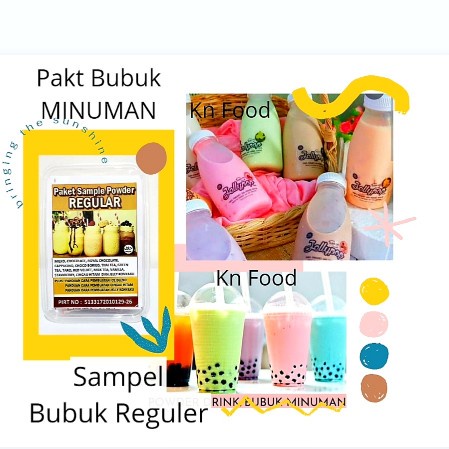 

Paket Percobaan Bubuk Minuman Aneka Rasa -Powder Bubble Drink Reguler 12 Rasa