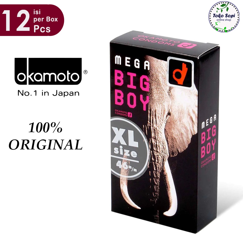 Okamoto Condom XL Mega Big Boy Original Jepang isi 12