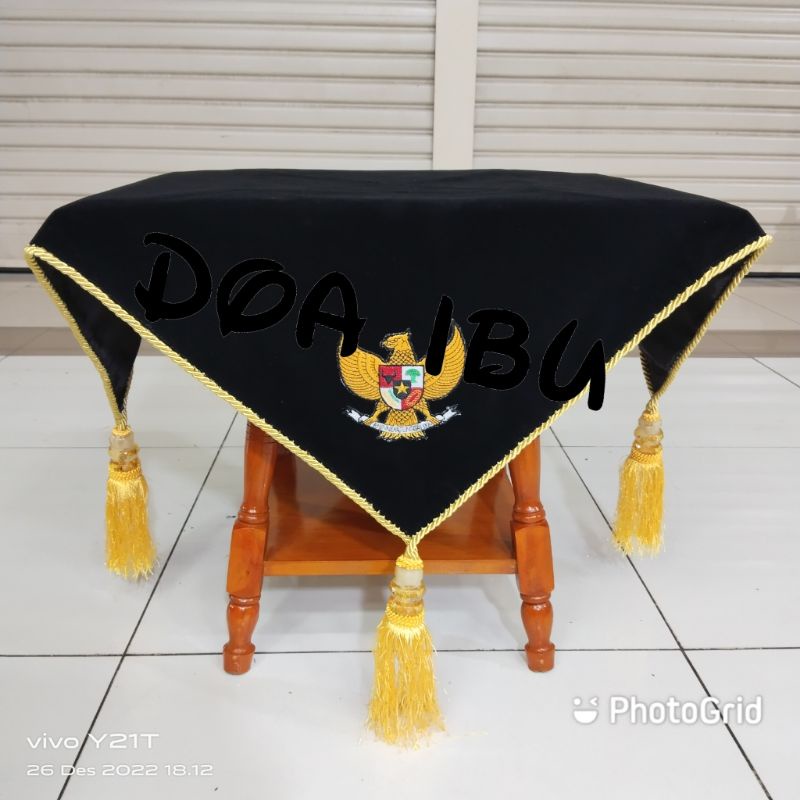 

best seller alas baki paskibra alas baki upacara bendera pake bandulan warna hitam