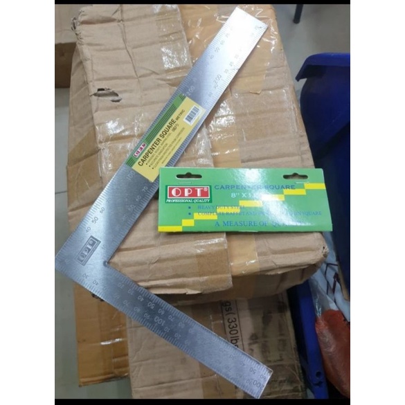 

penggaris Siku Tukang 40 × 60 cm Steel Carpenter Square
