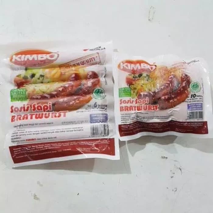 

KIMBO sosis sapi original jumbo/mini 500gr - 6