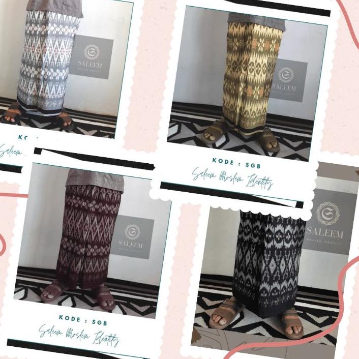 GRATIS ONGKIR✅HITAM sarung Goyor  hitam asli atbm bukan printing goyor tenun|RA7