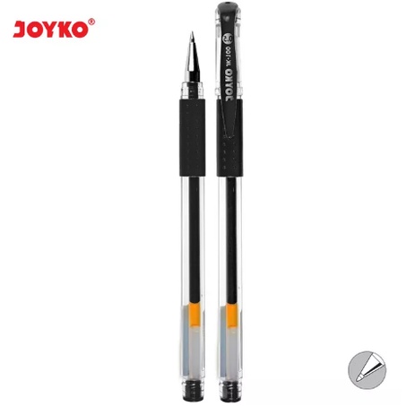 

Pulpen Gel Pen Joyko JK-100 0.5mm Joyko JK100 Hitam & Biru [12pc]