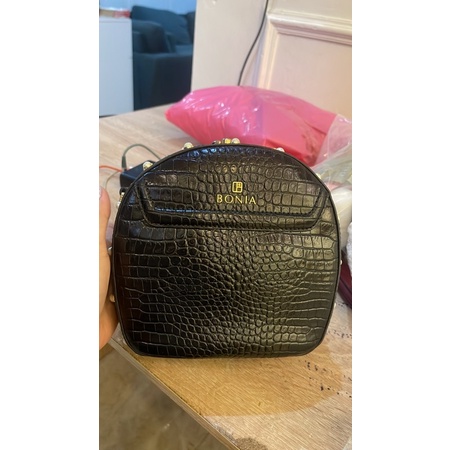 BONIA SONIA CROCO HITAM ORDER AJU