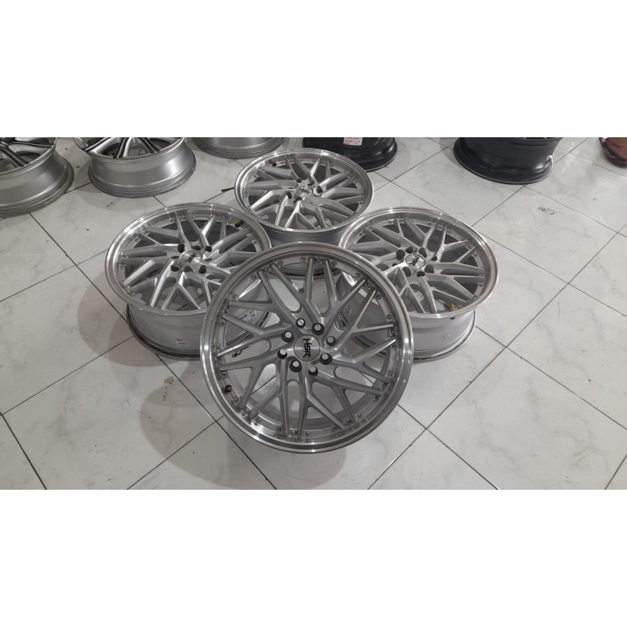 Velg Mobil Bekas Seken Ring 17 Baut 4 SEPULU HSR R17X7,5 8X100-114,3