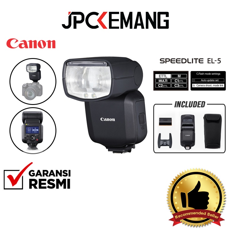 Canon Speedlite EL-5 Flash Camera Speed Lite Canon EL5 Garansi Resmi