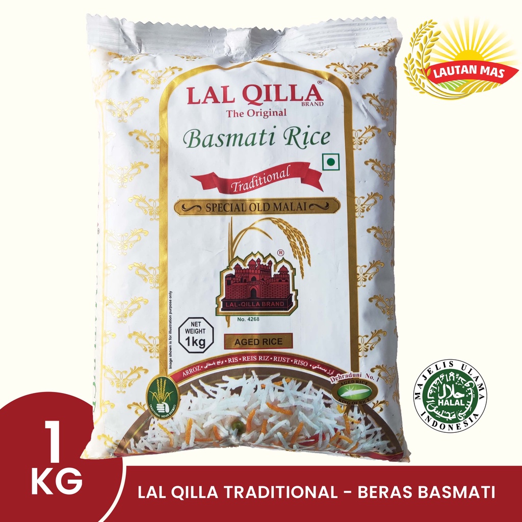 Lal Qilla Traditional Beras Basmati 1KG