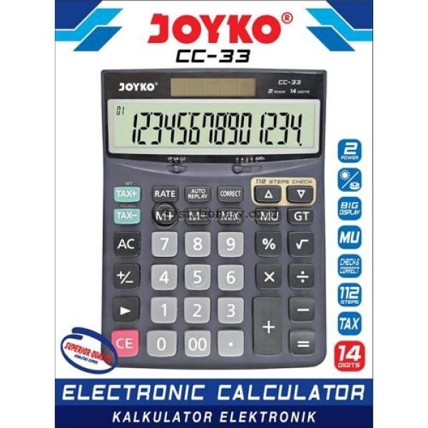 

KALKULATOR 14 DIGIT JOYKO CC-33 KALKULATOR CHECK CORRECT #ORIGINAL