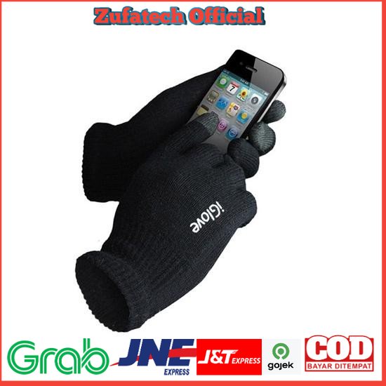 iGlove Sarung Tangan Touch Screen Untuk Smartphones &amp; Tablet - Black/Brown/Pink