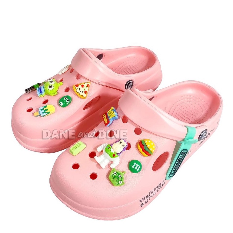 Sendal Sepatu EVA Dane and Dine Model Crocs Kodok Baim 3D - LS 9945
