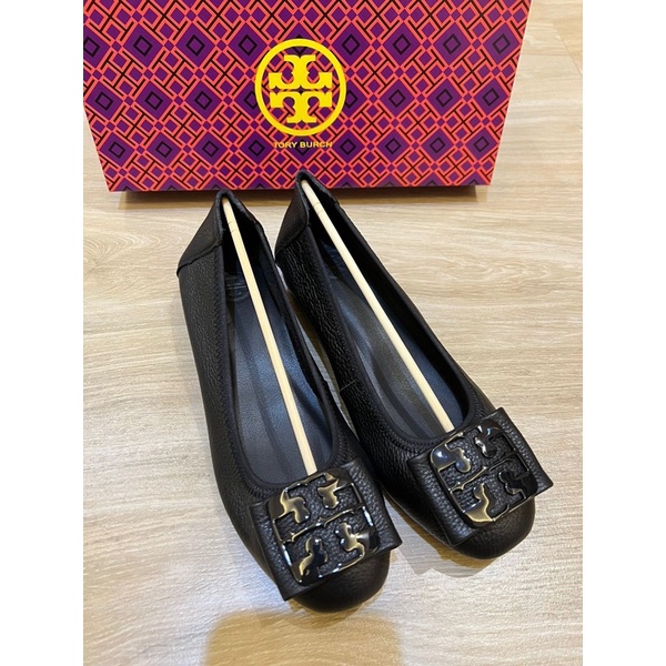 New Tory Burch shoes VT-003 (square logo) 100 % kulit sapi asli