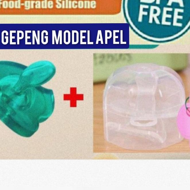 [KD3]Empeng Bayi Silikon Dot Empeng pacifier Full Silikon Bpa Free premium +Box-11.11✔️