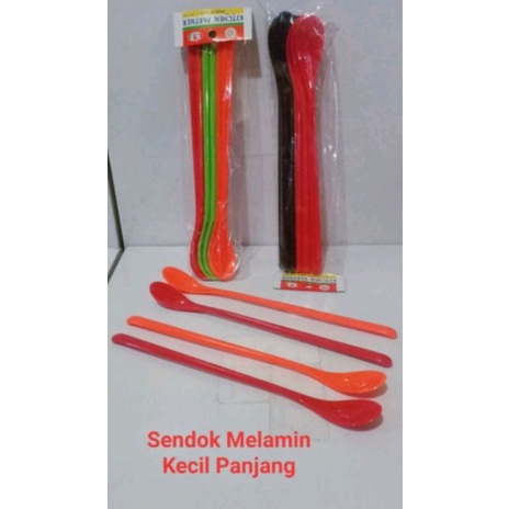 sendok melamin kecil panjang