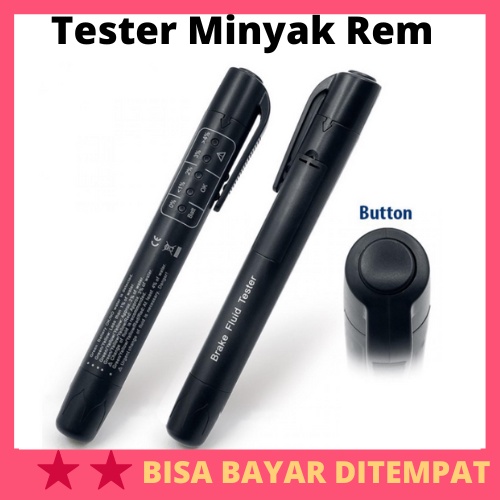 Tester Minyak Rem 5 Indikator LED / Alat Pen Pena Indikator Deteksi Detektor Tes Test Tespen Pengete