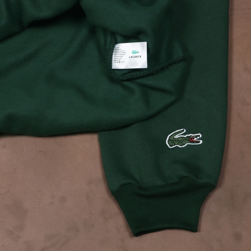 Crewneck Lacoste Logo Bordir Fulltag