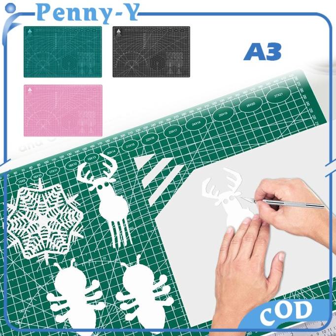 

Terlaris A3 Cutting Mat Alas Potong Kertas DIY Double-Sided Cutting Pad Board Termurah
