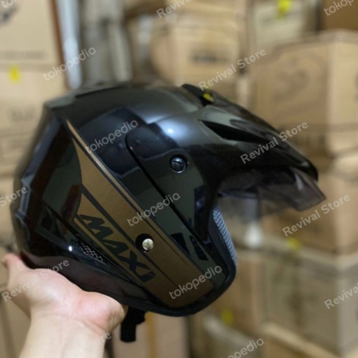 Helm Helm Yamaha Nmax Half Face