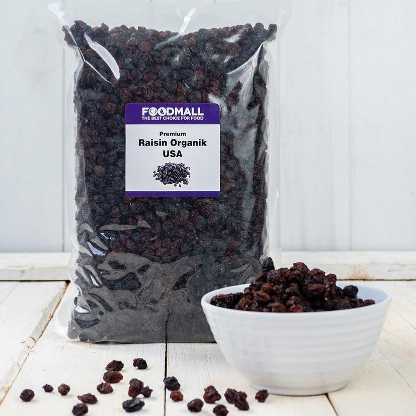 

Terbaru.. Kismis / Black Raisin Organic USA PREMIUM 1 Kg N9E