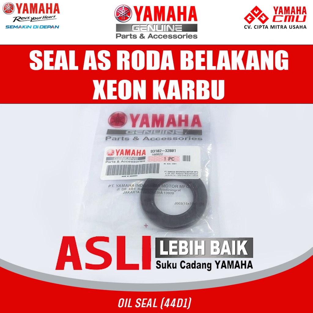 SEAL AS RODA BELAKANG - XEON KARBURATOR