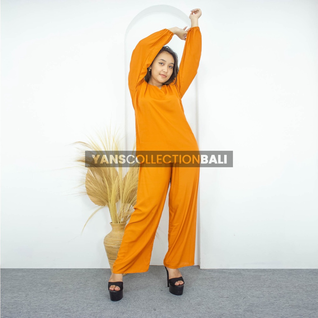 Babydoll BALI Lengan Panjang Polos Hijab