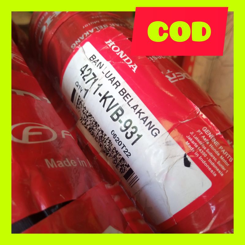 BAN LUAR BELAKANG 90 90 RING 14 FEDERAL AHM HONDA BEAT VARIO SCOOPY ORIGINAL