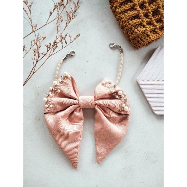 konektor masker pita pengait masker pita bow strap masker pita