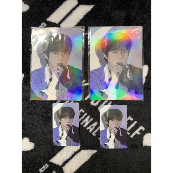 BTS JIN OFFICIAL POB WEVERSE THE ASTRONAUT HOLOGRAPHIC PHOTO FRAME + PHOTOCARD