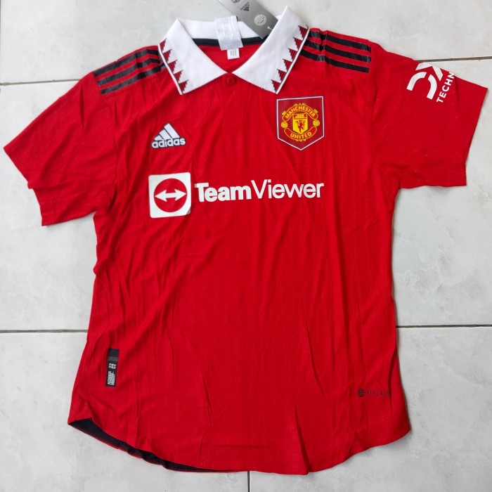 PG - JERSEY BOLA MANCHESTER_ UNITED HOME PLAYER ISSUE 2022/2023 GRADE ORI - S