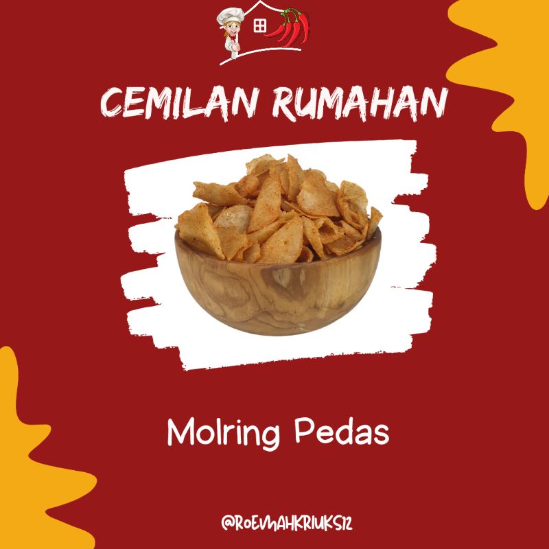 

MOLRING PEDAS dan ORIGINAL By roemahkriuks12 100gr