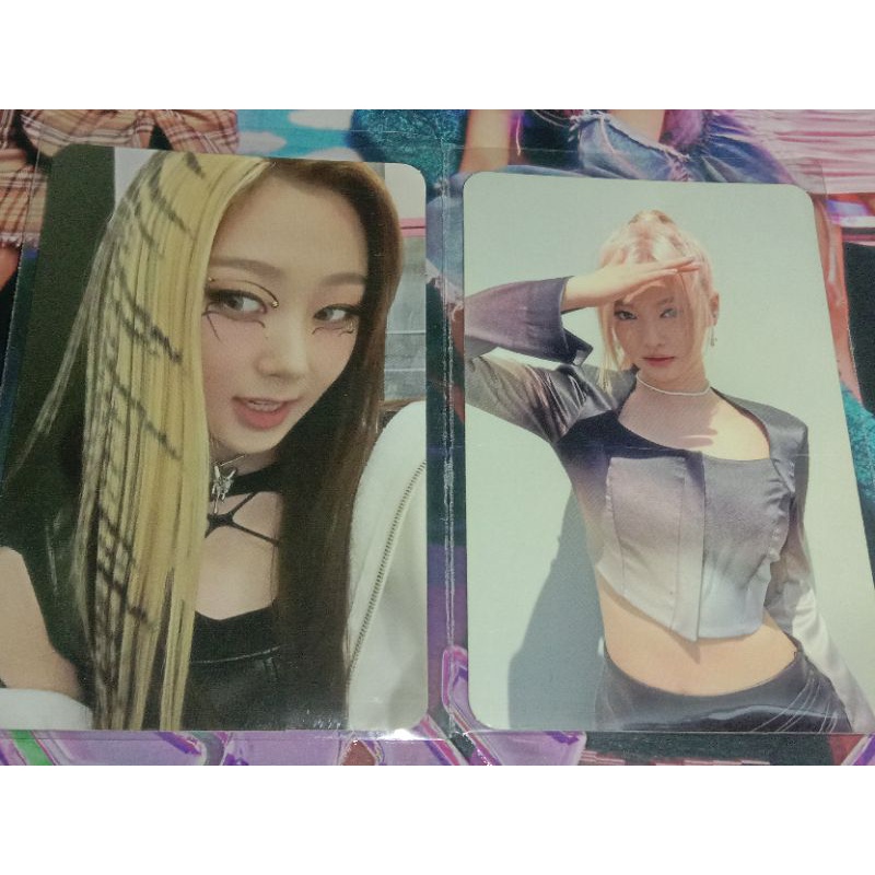 [ready] clearance sale photocard aespa, pc giselle girls digipack ver, pc ningning us exclusive digi