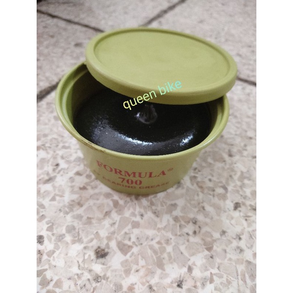 Stempet Grease gemuk gemok hitam formula 700 mangkok besar murah