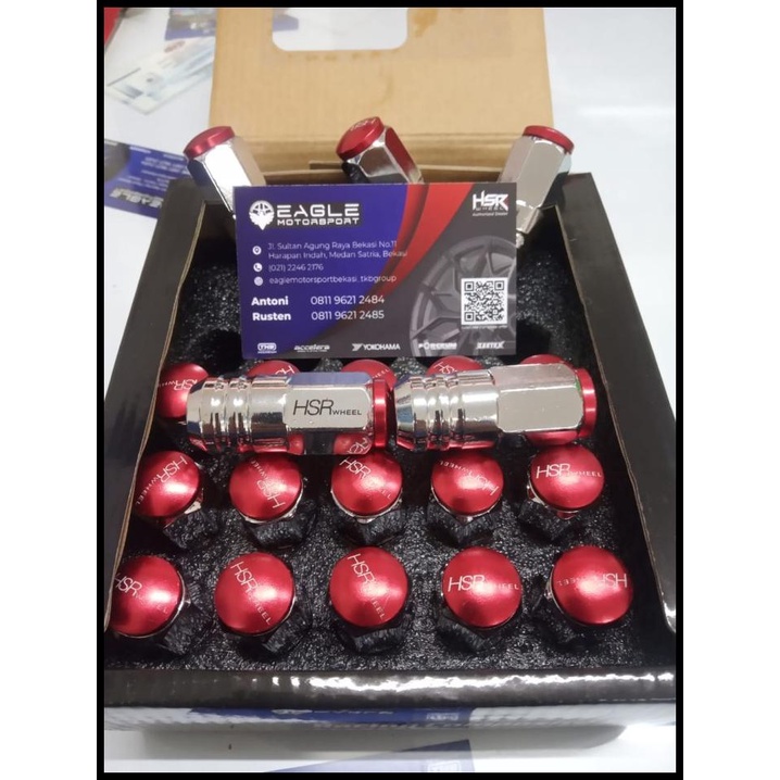 Promo Jual Baut Roda/Lugnut Mur Racing Hsr Wheel Baut Ertiga Xpander