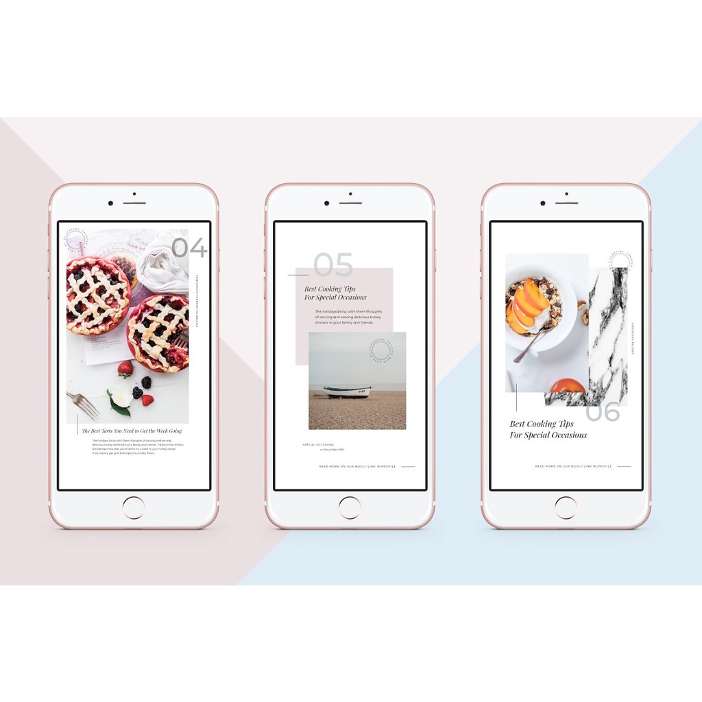 Food &amp; Travel igStories Pack