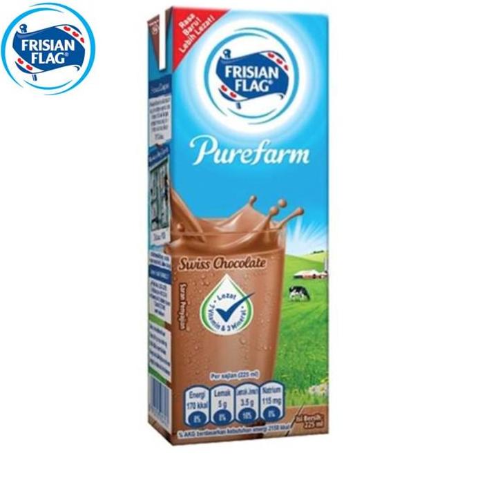 

ぉ Frisian Flag UHT Swiss Chocolate 3 x 225 mL ヂ