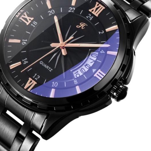 SALE✅Jam Tangan Pria Stainless Jimshoney 8026 Jims Honey / Jam Tangan Pria Antiair Keren Murah|SQ9