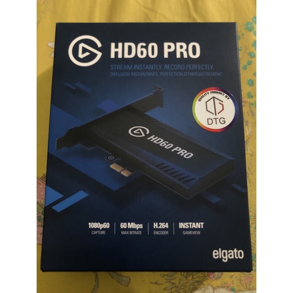 ELGATO HD60 PRO ELGATO HD 60 PRO ELGATO HD60PRO LIVE STREAMING RECORD GAME MOBILE