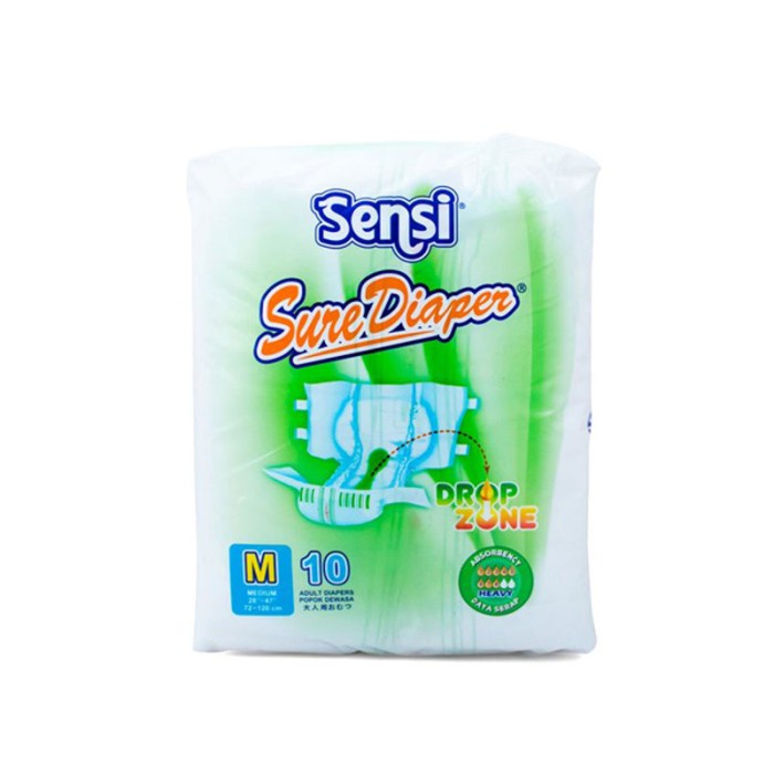 

SENSI SURE ADULT DIAPERS M10