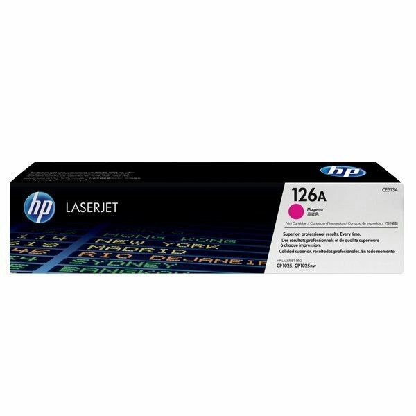 

TONER HP 126 CYAN, MAGENTA , YELLOW CE 311,312,313 ORIGINAL