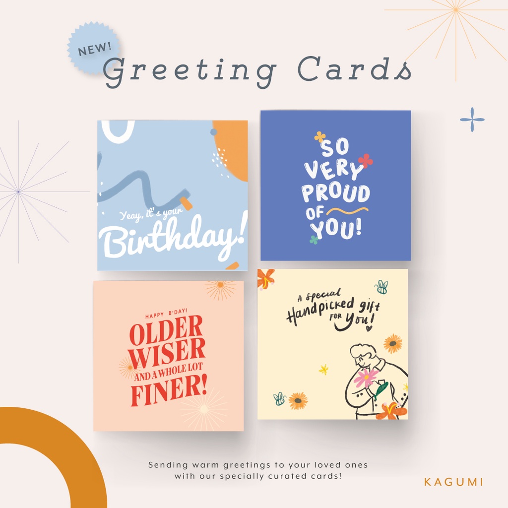 

Kagumi - Kartu Ucapan / Greeting Card