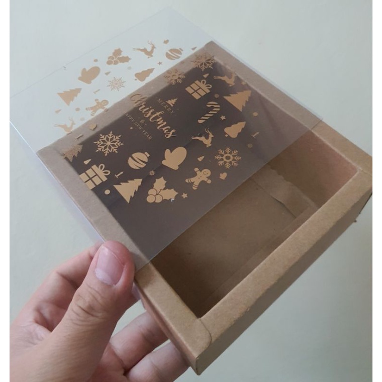 

Dus mika natal uk. 11x11x 6 cm " S " ( 1 pack isi 5 pcs )