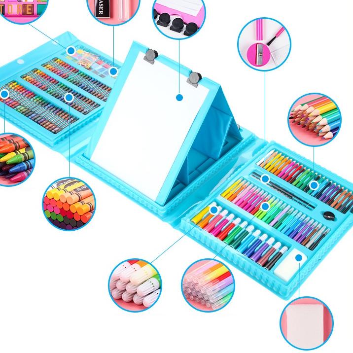 

Terlaku 【】OKK Set JUMBO Crayon Set 208PCS Krayon Mewarnai Anak 208pcs / Pensil Warna Set 208pcs Crayon 208 PCS Set Pensil Warna Pastel Pensil Minyak warna untuk Melukis dan mewarnai++