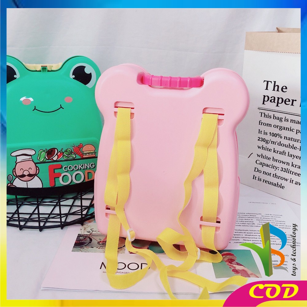 RB-M108 Mainan Kitchen Set Tas Ransel Anak Set Dapur Mainan Masak Masakan Wastafel / Ice Cream Maker