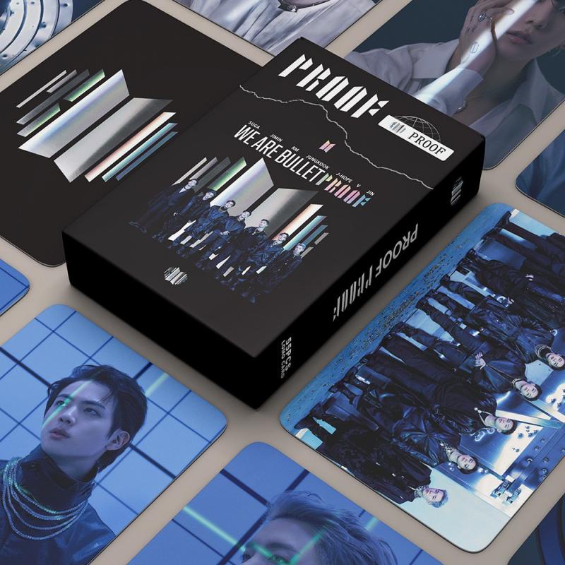 55pcs/set BTS PROOF Photocards Album Kartu Lomo Postcard In Stock New Arrival LY